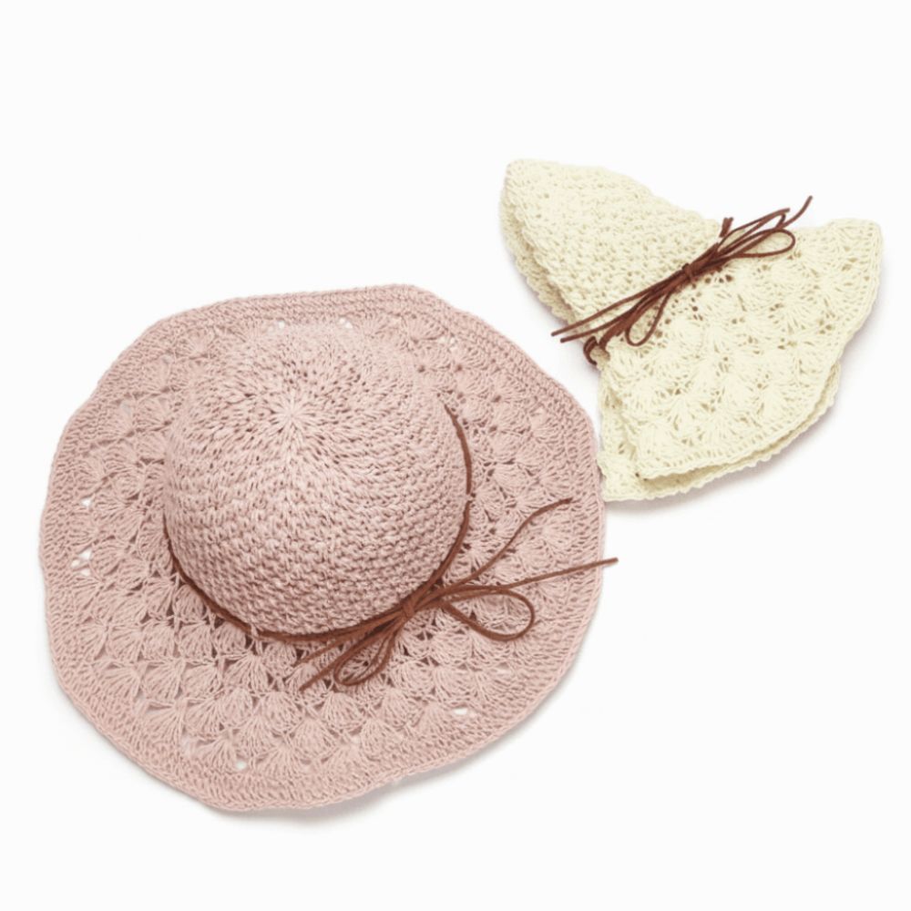 Handwoven Crochet Straw Hat Wi - огляд і ціна Hat Floppy Wide