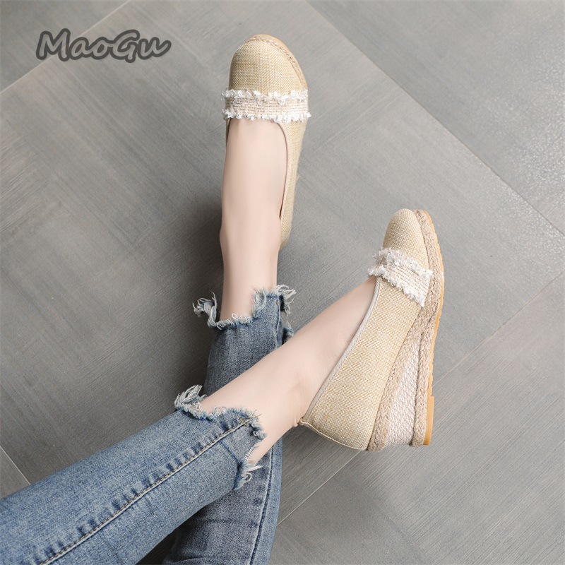 Women's Espadrille Wedges Shoe - огляд і ціна Wedge Espadrille Women