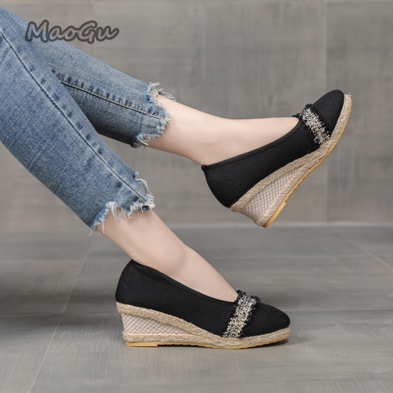 Women's Espadrille Wedges Shoe - огляд і ціна Wedge Espadrille Women