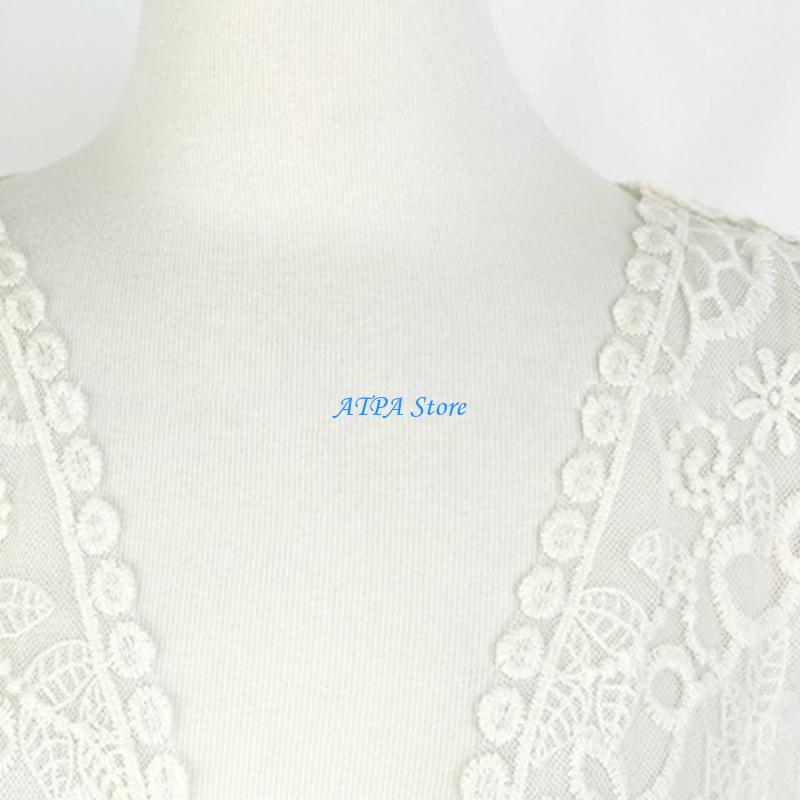 U13C Women Summer Lace Open Fr - огляд і ціна Kimono Sheer Floral