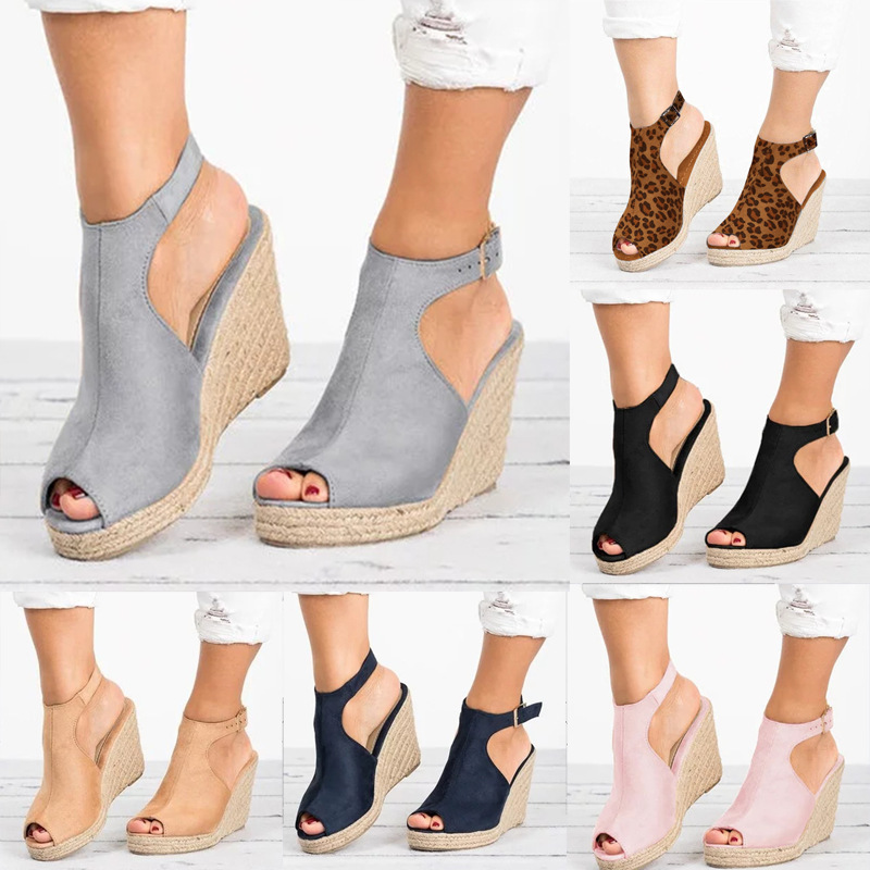 Heeled Sandals for Women Summe - огляд і ціна Wedge Espadrille Women