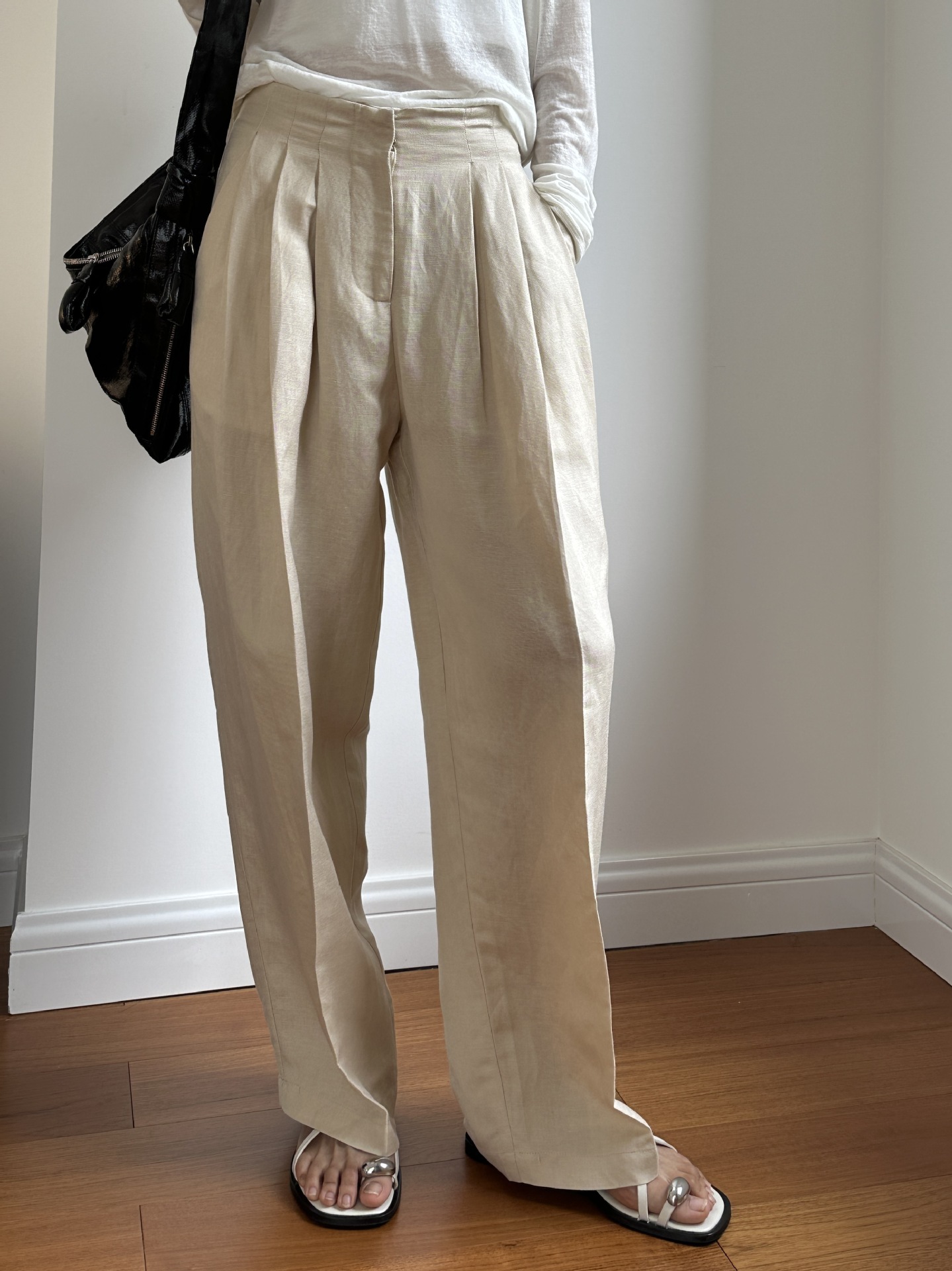 Casual Linen Wide Leg Pants Pl - огляд і ціна Linen Pant Wide