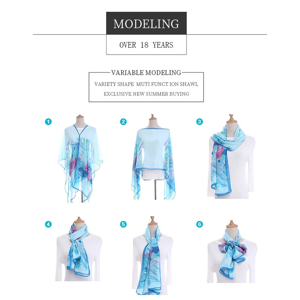 Fashion Solid color Shawl Scar - огляд і ціна Cover Up Kaftan