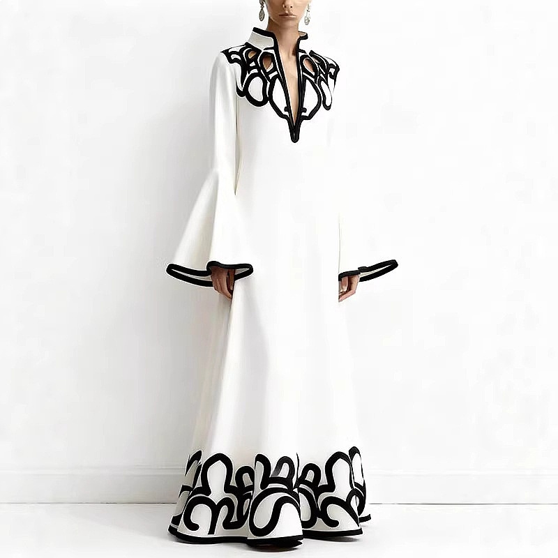 Elegant V-Neck Long Sleeve Flo - огляд і ціна Romper Floral Print