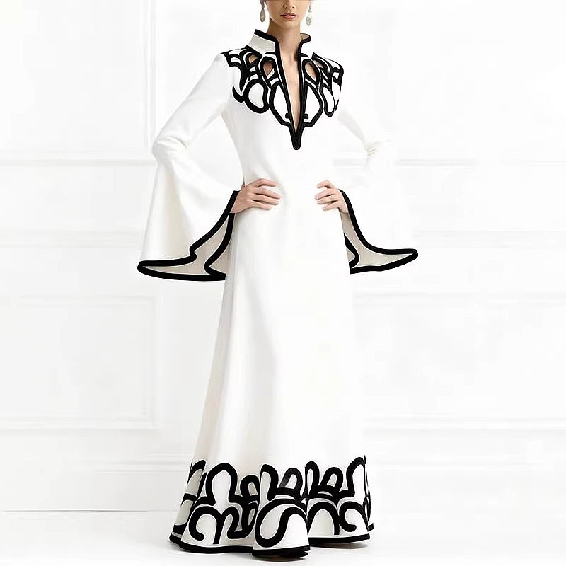 Elegant V-Neck Long Sleeve Flo - огляд і ціна Romper Floral Print