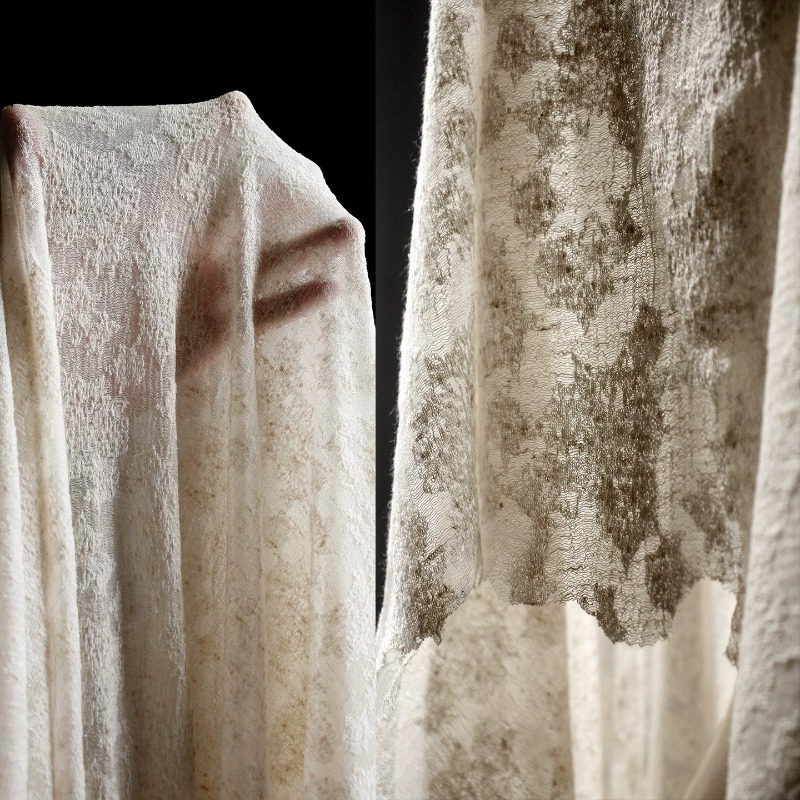 Distressed Vintage Textured Co - огляд і ціна Linen Dress Wrap