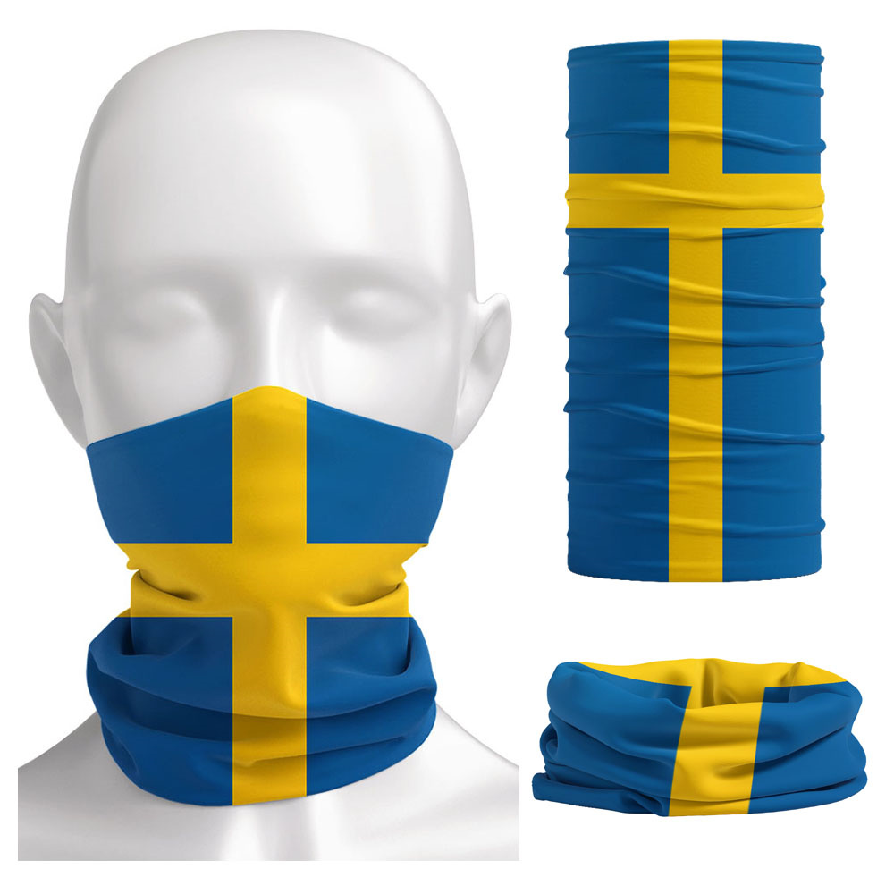 Sweden Flag Printed Bandana He - огляд і ціна Headband Summer Knit