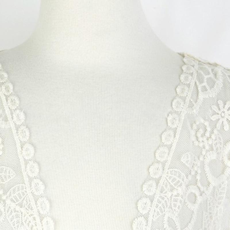 Women Lace Open Front Kimono C - огляд і ціна Kimono Sheer Floral