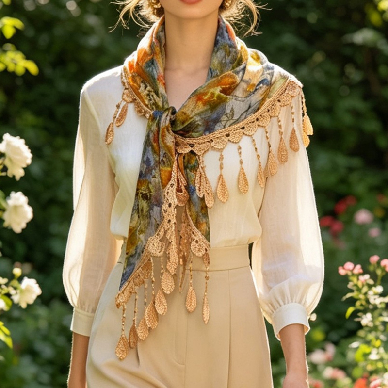 Vintage Floral Lace Hollow Tas - огляд і ціна Cover Up Kaftan