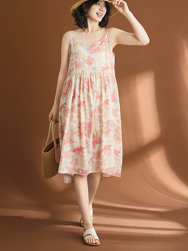 Casual Cotton Linen Women's Dr - огляд і ціна Linen Dress Wrap
