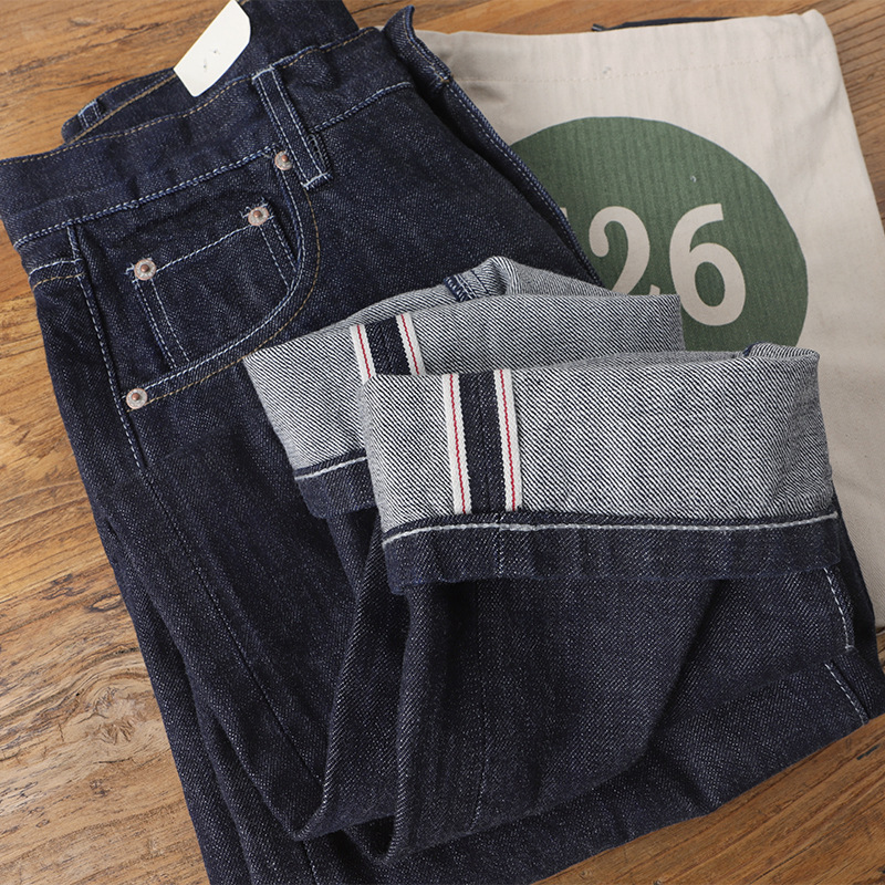 Amekaji 100% Cotton Men's Red  - огляд і ціна Levis Jeans 501