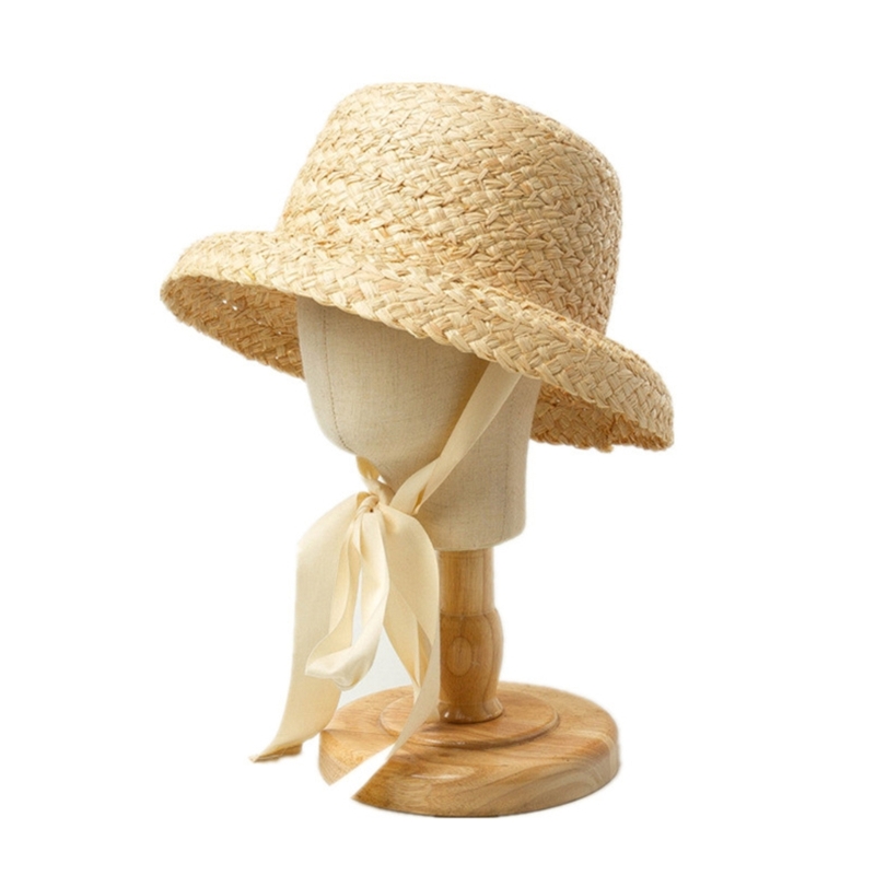 Handwoven Kids Straw  Cap Girl - огляд і ціна Hat Floppy Wide