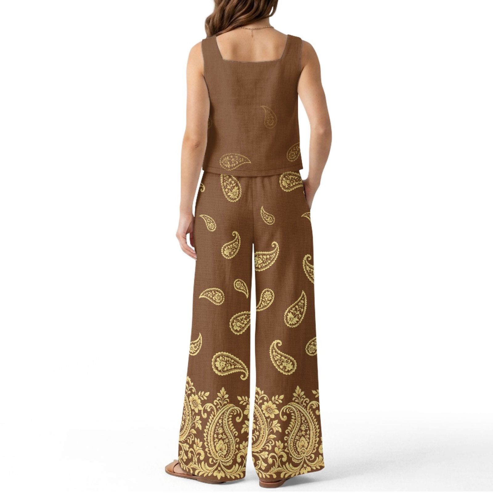 INSTANTARTS Women’s Linen Vest - огляд і ціна Linen Pant Wide