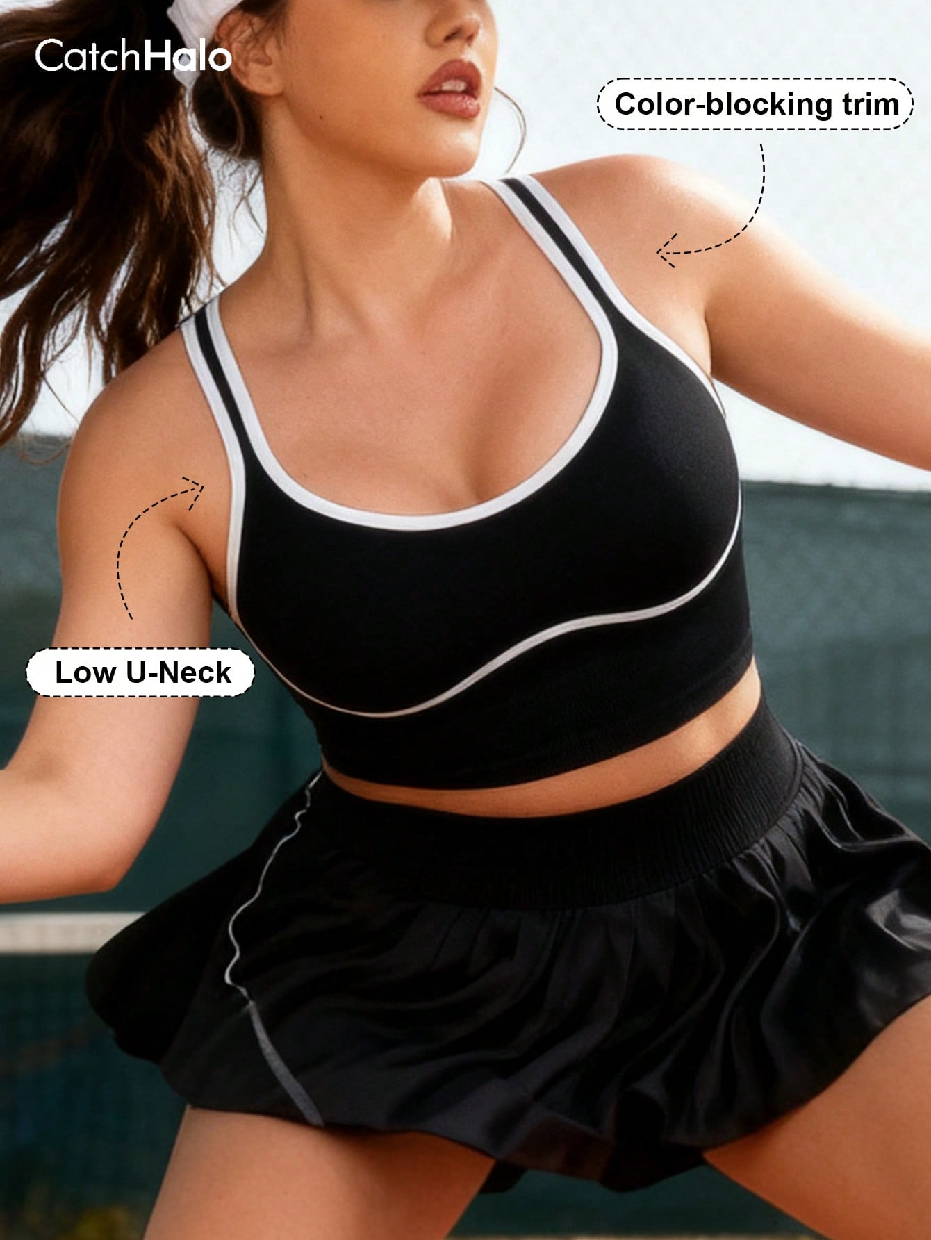 Women Plus Size Seamless Brale - огляд і ціна Crop Top Crochet