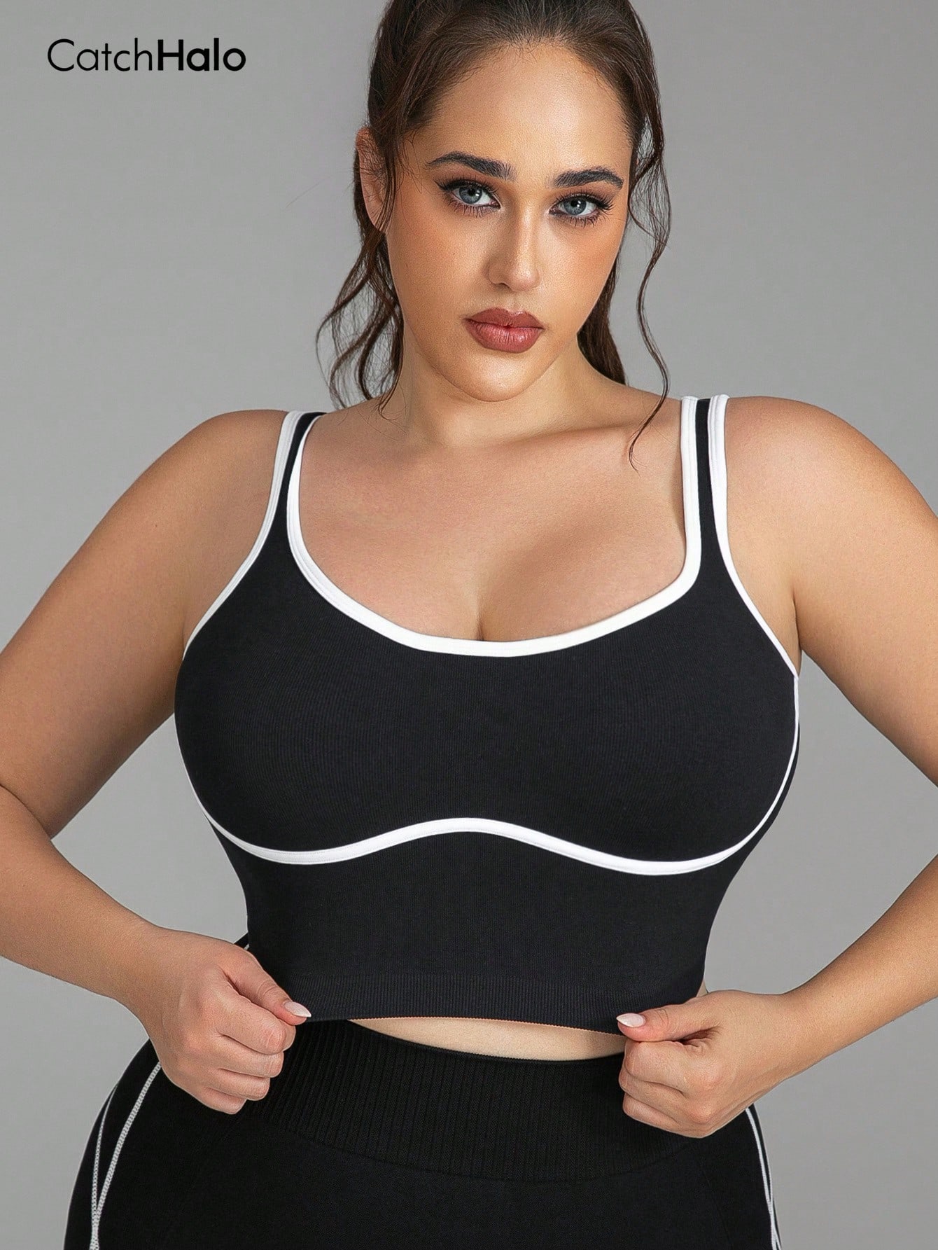 Women Plus Size Seamless Brale - огляд і ціна Crop Top Crochet
