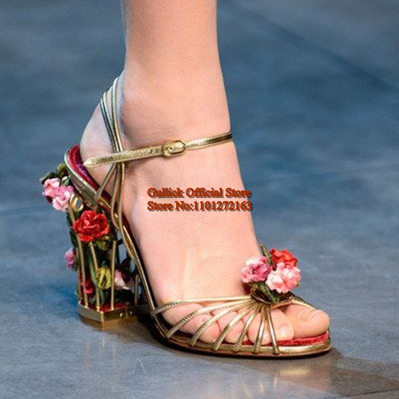 Luxury Bird Cage Women Sandals - огляд і ціна Sandal Strappy Heeled