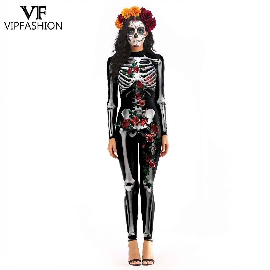 VIP FASHION Women Halloween Da - огляд і ціна Romper Floral Print