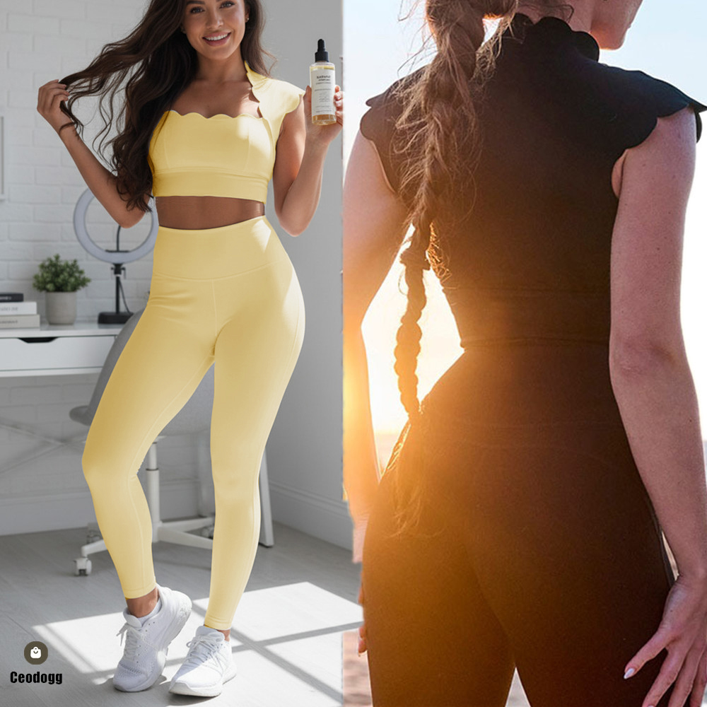 Pad Wavy Women Sports Vest Yog - огляд і ціна Crop Top Crochet