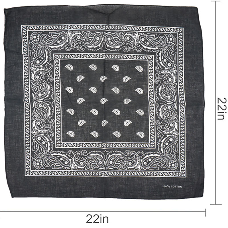 100% Cotton Paisley Bandana Bo - огляд і ціна Headband Summer Knit