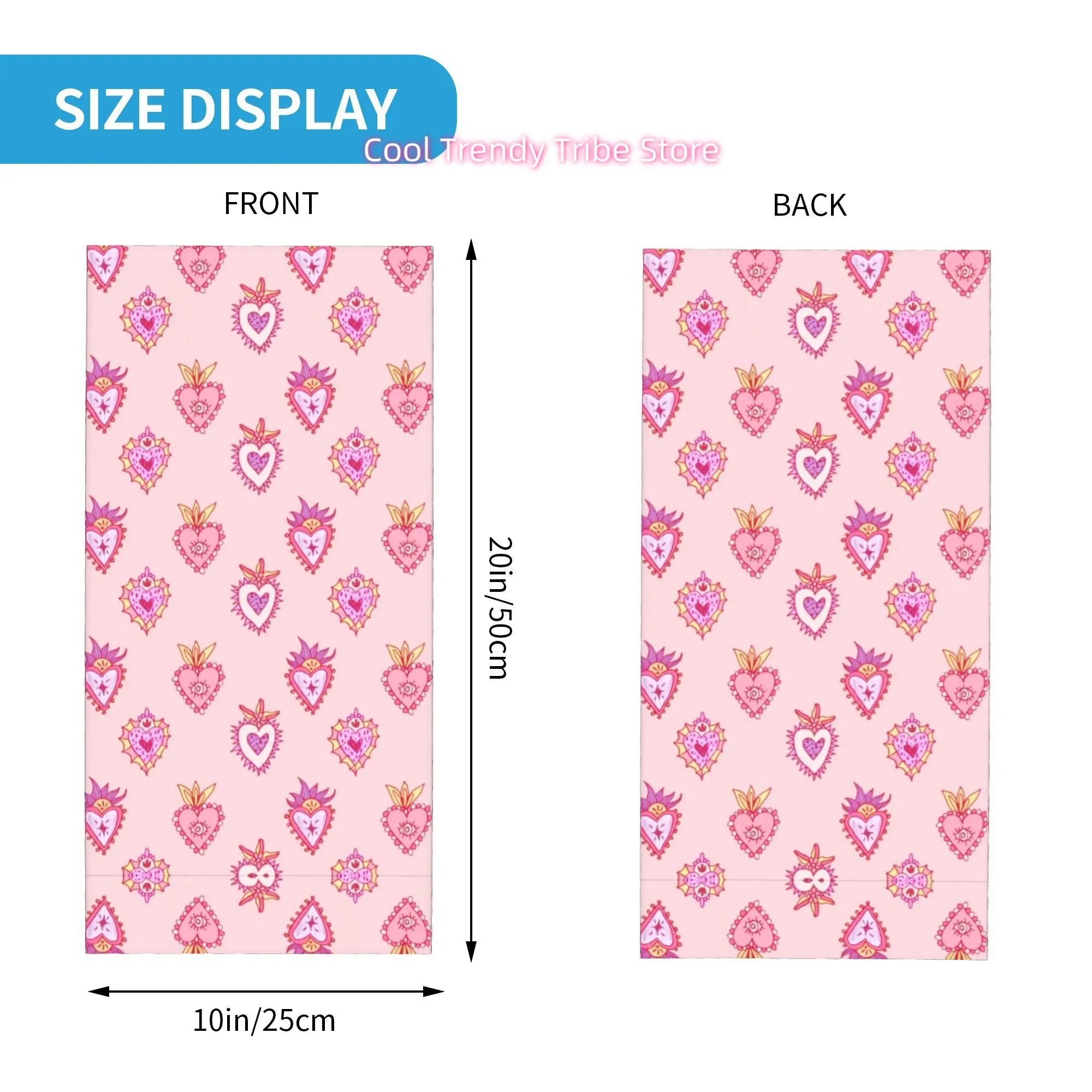 Pink Mexican Sacred Heart Roma - огляд і ціна Headband Summer Knit