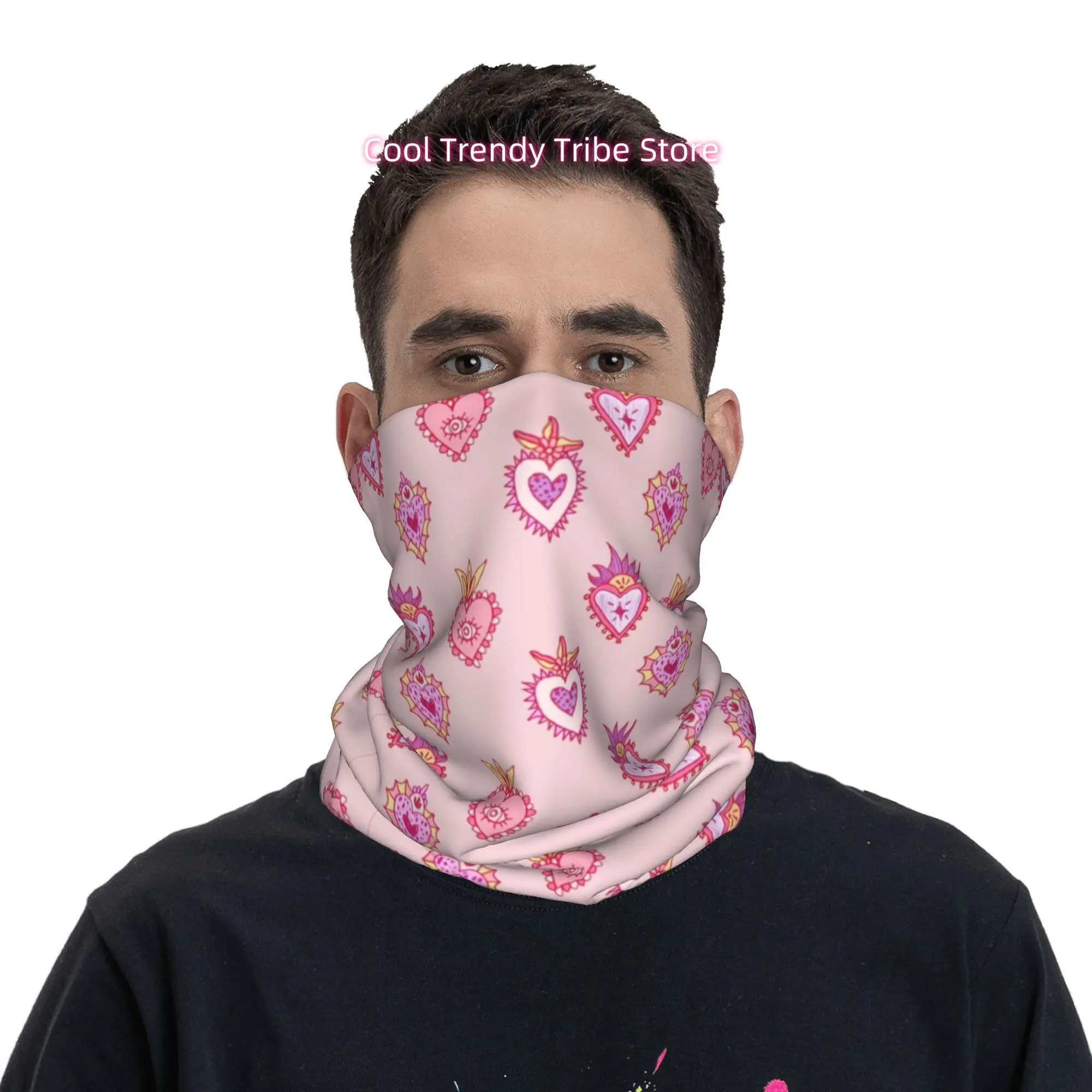 Pink Mexican Sacred Heart Roma - огляд і ціна Headband Summer Knit