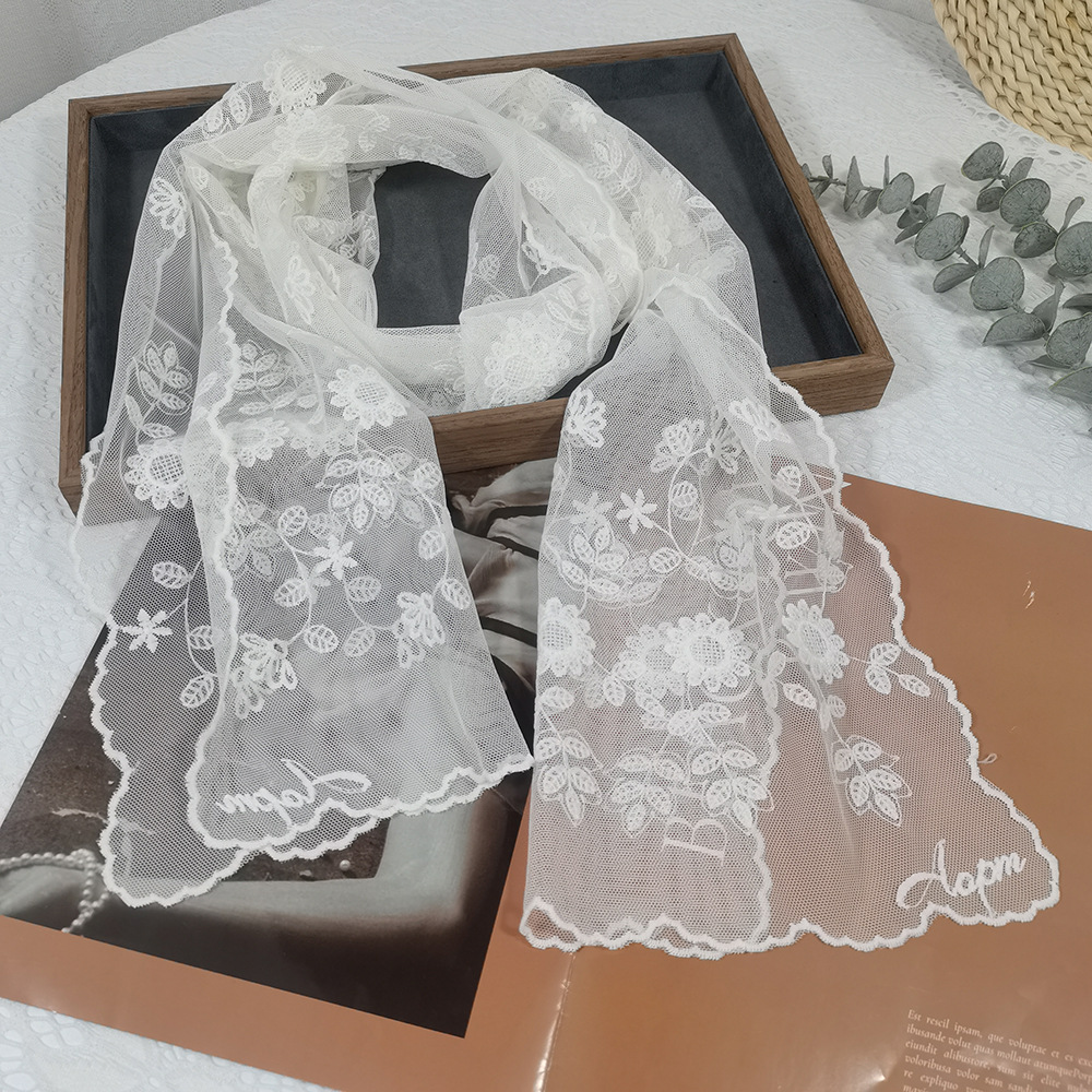 Lace Sunflower Silk Scarf Fair - огляд і ціна Headband Summer Knit