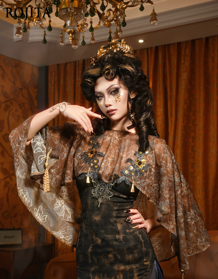 Brown Floral Sheer Kimono Cove - огляд і ціна Kimono Sheer Floral
