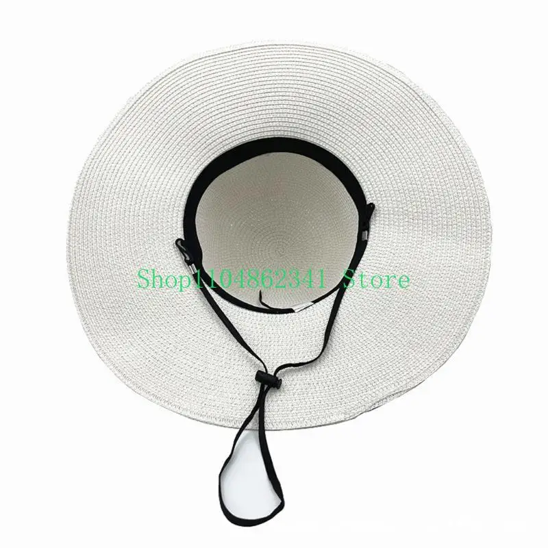 652F Elegant Floppy Straw Hat  - огляд і ціна Hat Floppy Wide